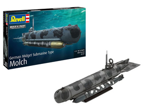 Revell 05187 German Midget Submarine Type Molch 1/72