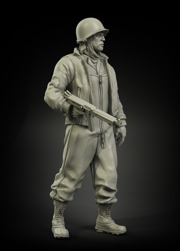 Panzer Art FI35-005 Tankiste de l'armée américaine en tenue d'hiver n° 2 1/35