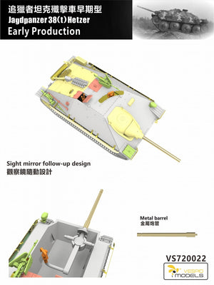 Vespid Models VS720022 Jagdpanzer 38(t) Hetzer Early Production 1/72 – zdjęcie 5