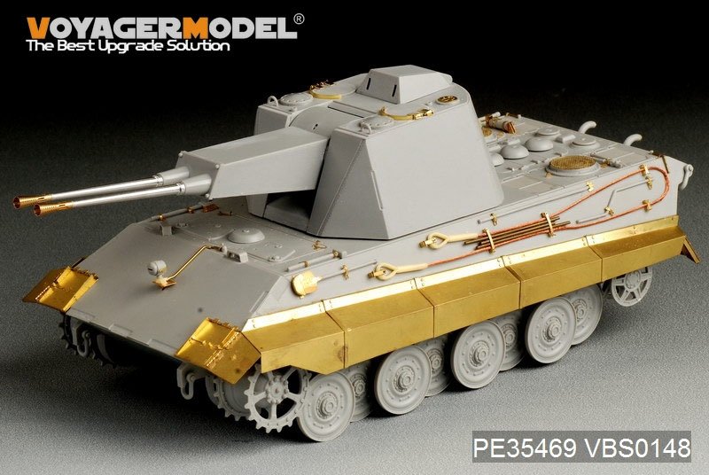 Maquette Voyager PE35469, char allemand E-75 FlaKpanzer de la Seconde Guerre mondiale pour TRUMPETER 01539, échelle 1/35 – Bild 5