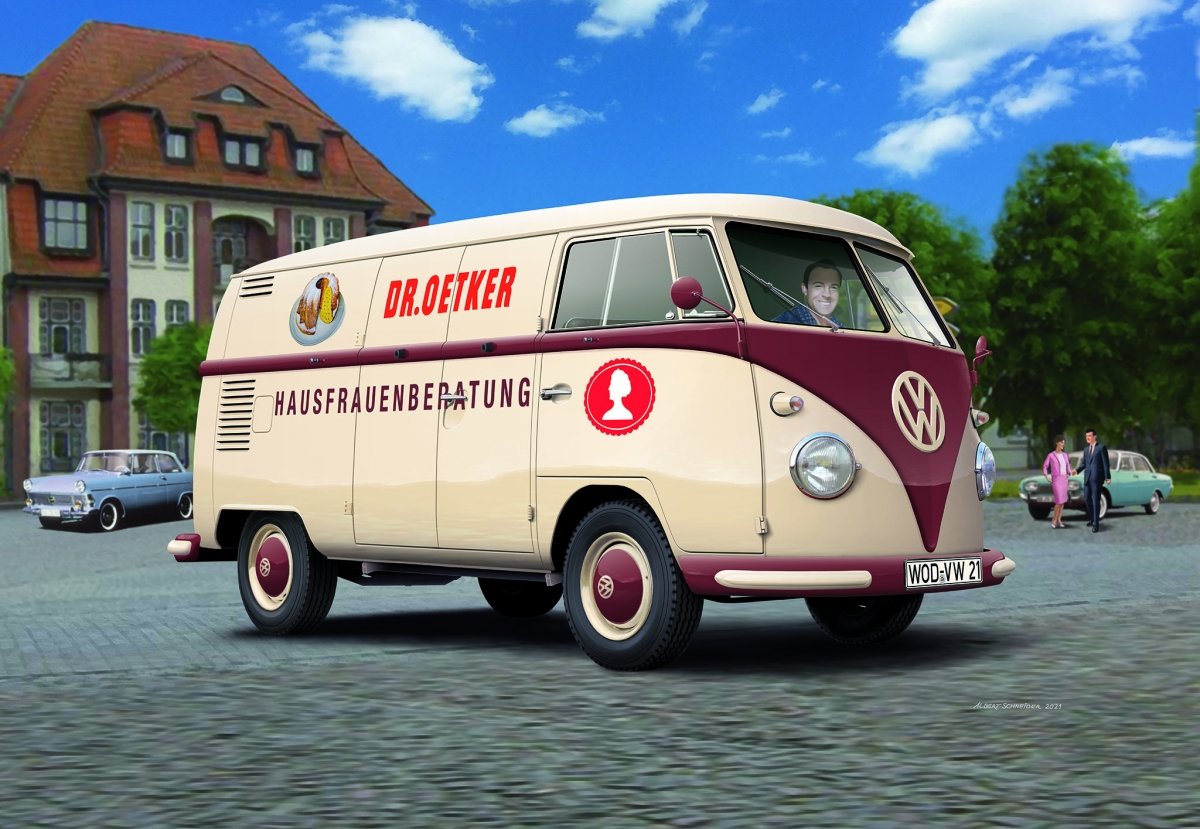 Revell 07677 VW T1 &amp;quot;Dr Oetker&amp;quot; 1/24 – Bild 3