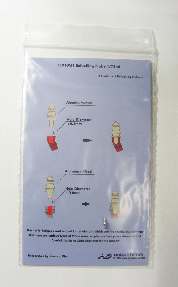 HobbyDecal MT72010V1 Sonde de ravitaillement 1/72