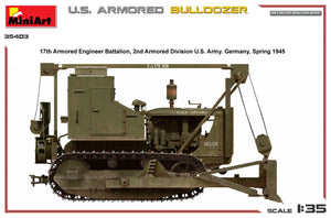 MiniArt 35403 Bulldozer blindé américain 1/35 – imagen 9