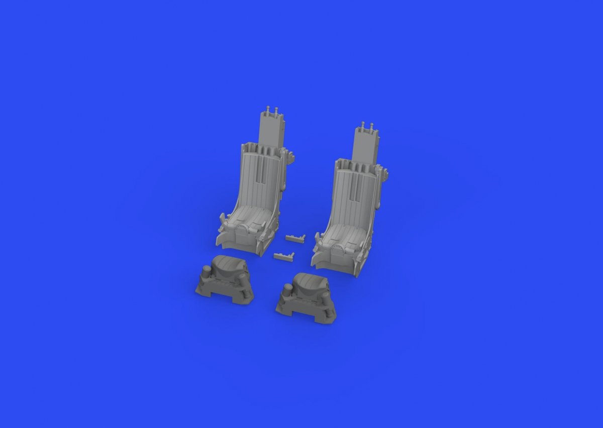 Sièges éjectables Eduard 648655 Su-27UB GREAT WALL HOBBY 1/48
