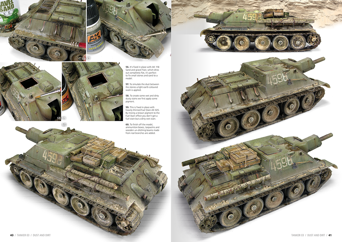 AK Interactive AK4817 TANKER 03 : POUSSIÈRE ET SALETÉ (Anglais) – immagine 4