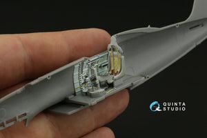 Quinta Studio QD48390 Macchi C.202 Folgore Late 3D-Printed &amp;amp; coloured Interior on decal paper (Hasegawa/Eduard) 1/48 – zdjęcie 10