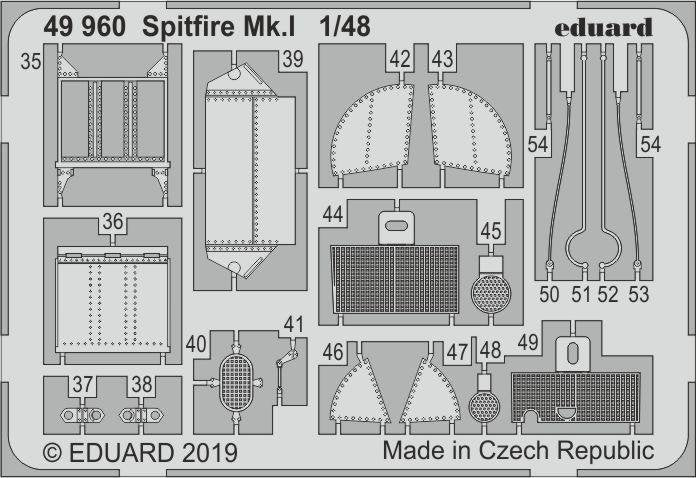 Eduard 49960 Spitfire Mk. et Tamiya au 1/48 – Bild 2