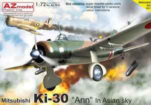 Maquette AZ7810 Ki-30 Ann « Dans le ciel asiatique » au 1/72