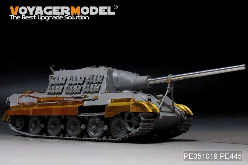 Maquette Voyager PE351019 Jagdtiger allemand de la Seconde Guerre mondiale (modèle de base) pour TAKOM 8001 au 1/35  – immagine 7
