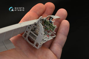 Intérieur imprimé en 3D et coloré sur papier décalcomanie Quinta Studio QD32027 A6M5 (Nakajima prod.) 1/32 – image 5