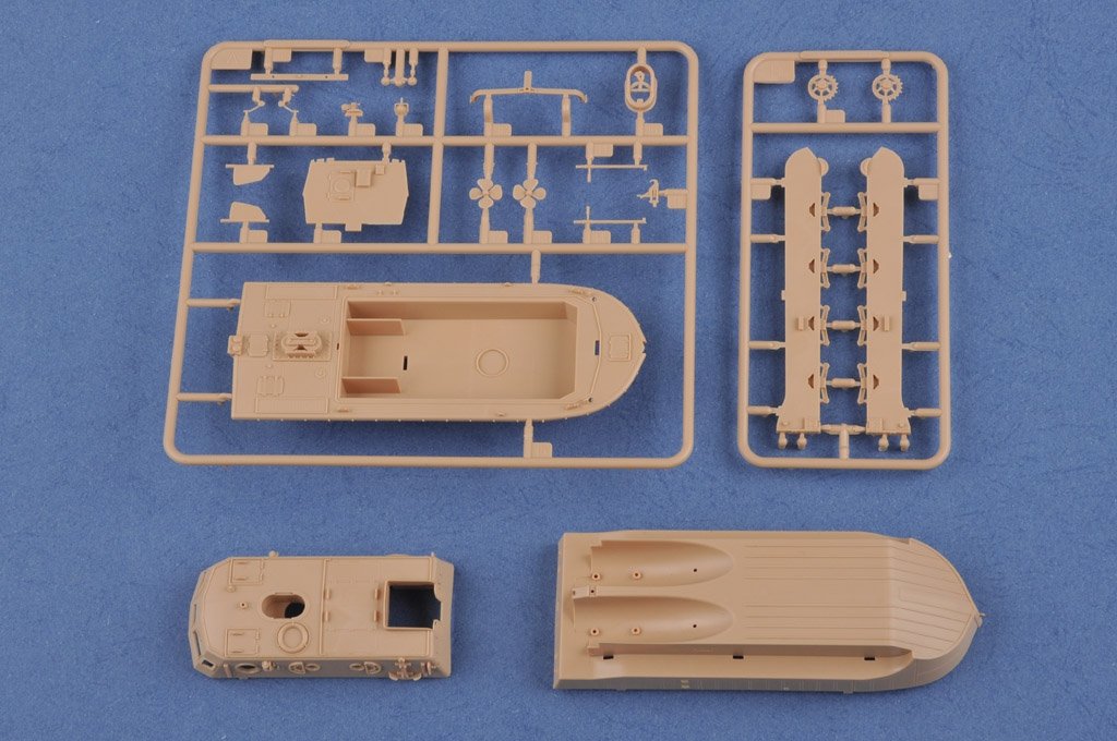 Hobby Boss 82918 German Land-Wasser-Schlepper (LWS) amphibious tractor Early production 1/72 – zdjęcie 4