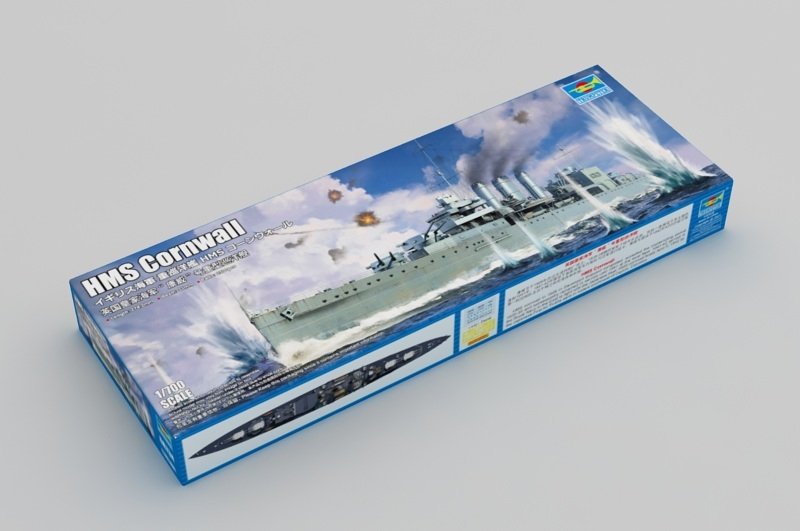 Trumpeter 06734 HMS Cornwall 1/700 – immagine 2