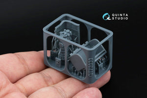Quinta Studio QT72030 Ka-52/Ка-52М Engine with bay and cover, starboard (Dream Model/Quinta) 1/72