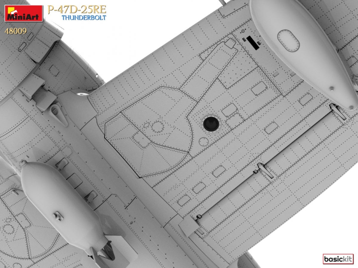 MiniArt 48009 P-47D-25RE THUNDERBOLT. KIT DE BASE 1/48  – immagine 21