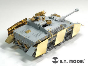 Modèle ET EA35-079 Schürzen allemands de la Seconde Guerre mondiale pour Stug.IV pour kit DRAGON Smart au 1/35 – image 2