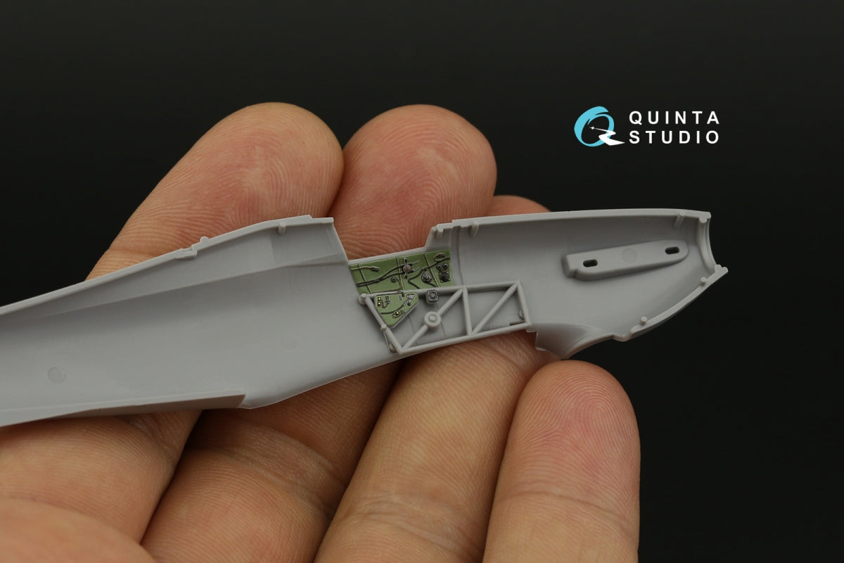 Intérieur coloré imprimé en 3D sur papier décalcomanie pour la famille Hurricane Mk.I de Quinta Studio QD72113 (Arma Hobby) à l&amp;#39;échelle 1/72 – immagine 7