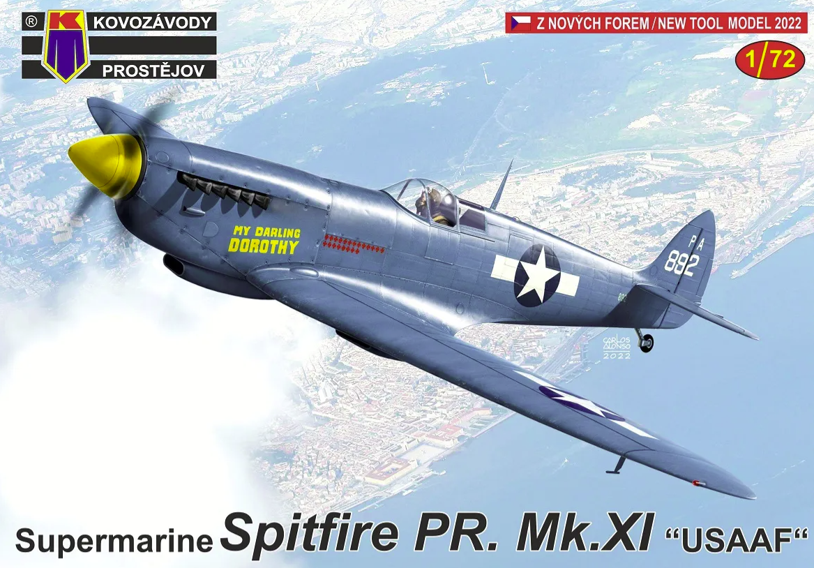 Kovozavody Prostejov KPM0291 Spitfire PR. Marc. XI "USAAF" 1/72