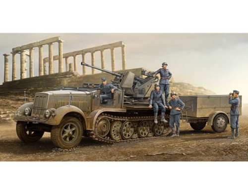 Trumpeter 01525 Allemand 3,7 cm Flak 37 auf Selbstfahrlafette Early (1/35)
