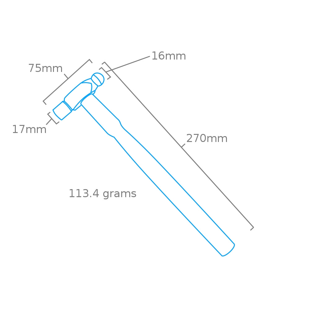 Marteau à panne ronde Modelcraft PHA1287-04 (4oz/112g) – Bild 2