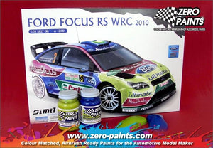 Peinture Zero Paints ZP-1170 - Ford Focus RS WRC 2010 (2 x 30 ml) – immagine 2