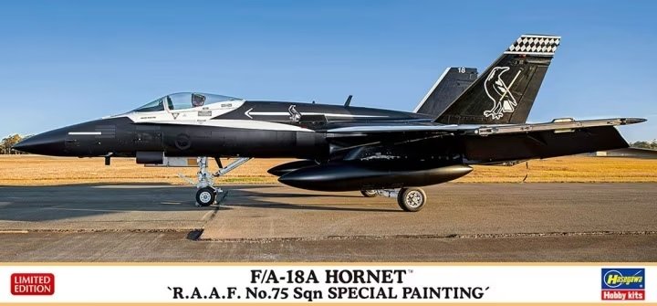 Hasegawa 02411 F/A-18A Hornet RAAF No.75 Sqn Peinture spéciale 1/72