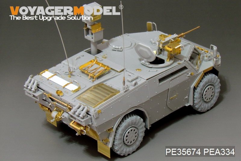 Modèle Voyager PE35674 Fennek allemand moderne LGS - Version néerlandaise (pour TRUMPETER 05533) 1/35 – Bild 2