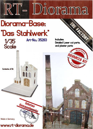 RT-Diorama 35283 Diorama-Base : &amp;quot;Das Stahlwerk&amp;quot; 1/35