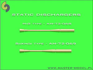 Déchargeurs statiques Master AM-72-068 - type utilisé sur les réacteurs MiG (14 pièces)  – immagine 3