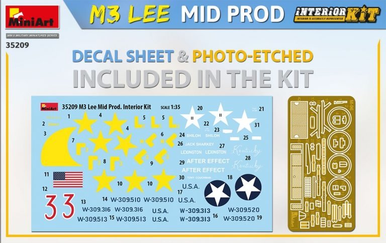 MiniArt 35209 M3 Lee milieu. Production avec kit intérieur 1/35  – Bild 5