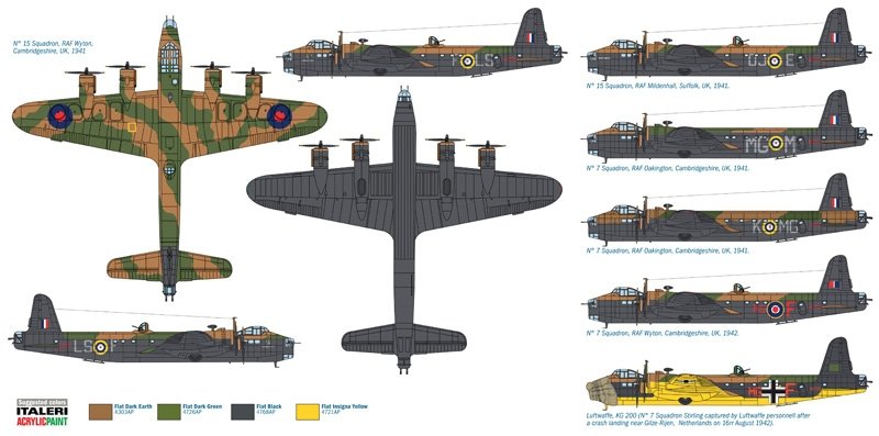 Italeri 1335 STIRLING Mk.I 1/72 – immagine 2