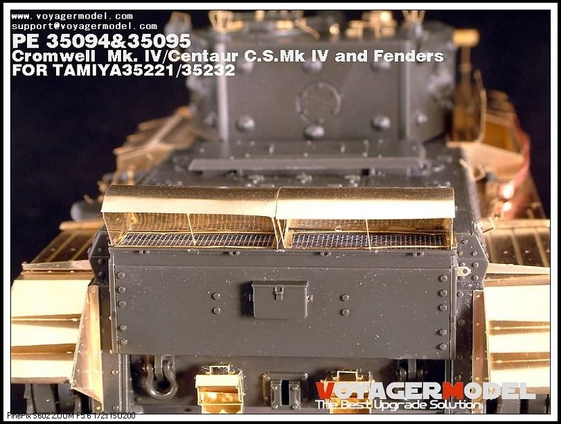 Maquette Voyager PE35094 Cromwell Mk. IV/Centaur CSMk IV (pour TAMIYA 35221/35232) 1/35  – immagine 7