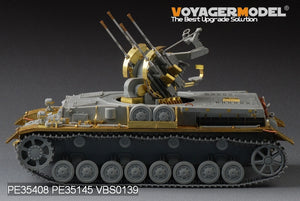 Voyager Model PE35408 WWII German Panzer IV ausf G 20mm Flakpanzer IV &amp;quot;Wirbelwind&amp;quot; For DRAGON 6342 1/35 – zdjęcie 7
