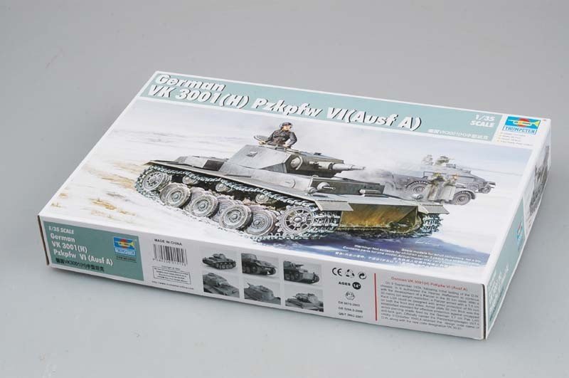 Trumpeter 01515 allemand VK 3001(H) PzKpfw VI (Ausf A) (1/35) – Bild 8