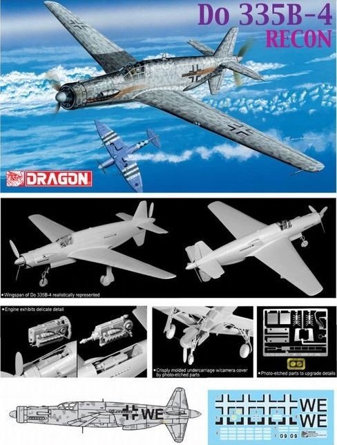 Dragon 5033 Do 335 B-4 Pfeil 1/72 – image 2