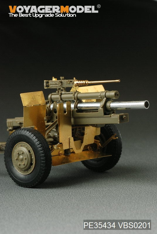 Maquette Voyager PE35434 Obusier américain M2A1 de 105 mm de la Seconde Guerre mondiale pour AFV CLUB 35182, échelle 1/35 – image 9