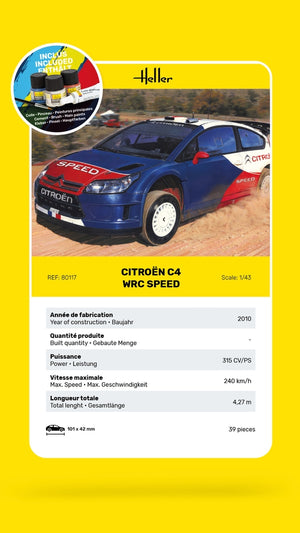 Heller 56117 Citroën C4 WRC Speed ​​​​- Kit de démarrage 1/43 – Bild 4