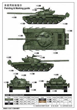 Trumpeter 09603 T-72M MBT 1/35 – Bild 3