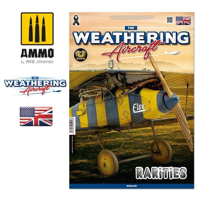 AMMO de Mig Jimenez 5216 The Weathering Aircraft Numéro 16. RARESTÉS (Anglais)