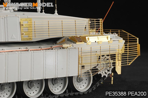 Maquette Voyager PEA200 Char de combat principal britannique moderne Challenger 2 à blindage à lames (pour TRUMPETER 001522) 1/35 – image 7