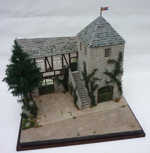 RT-Diorama 35242 Socle de diorama : « Vieux manoir » 1/35  – image 5