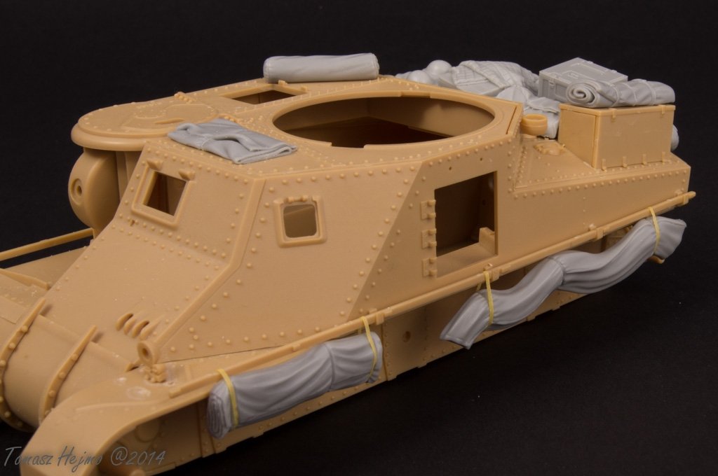 Ensemble de rangement Panzer Art RE35-268 pour char britannique Lee/Grant au 1/35