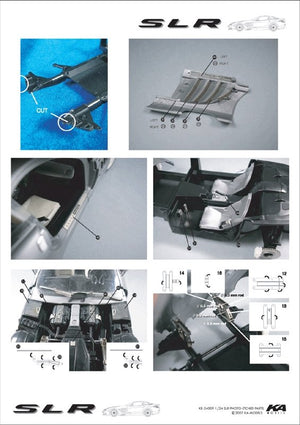 KA Models KE-24009 Mercedes SLR Détail en photodécoupe 1/24 – Bild 2