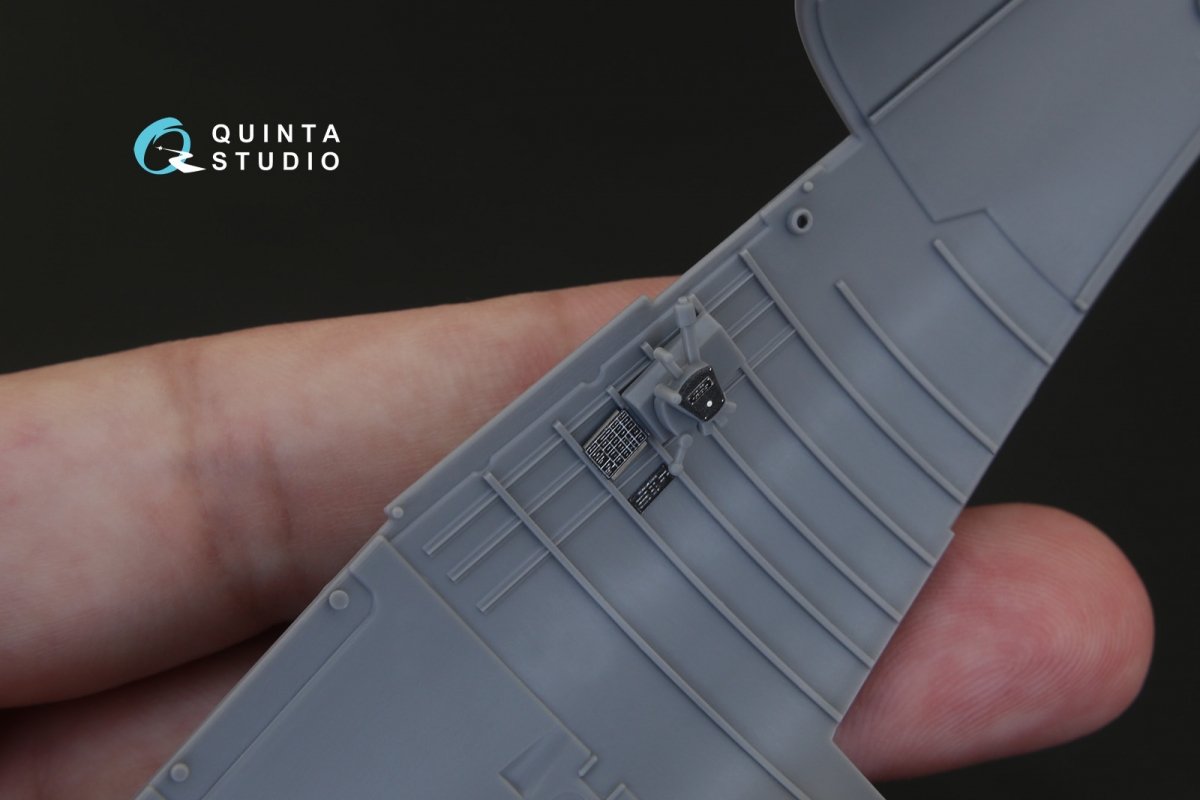 Intérieur imprimé en 3D et coloré sur papier décalcomanie Quinta Studio QD32040 F4U-1A Corsair (pour maquette Tamiya) 1/32 – immagine 10