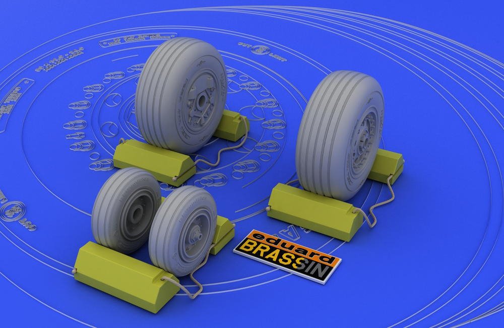 Roues Eduard 648015 F-4J/S 1/48 (Hasegawa)