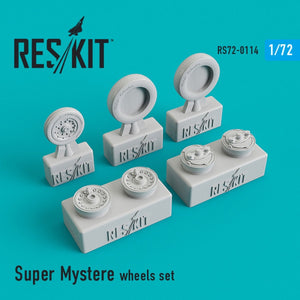RESKIT RS72-0114 JEU DE ROUES SUPER MYSTÈRE 1/72