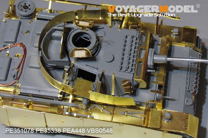 Maquette Voyager PE351078A, char allemand Pz.KPfw.III Ausf.M de base pour Takom au 1/35 (Seconde Guerre mondiale) – image 4