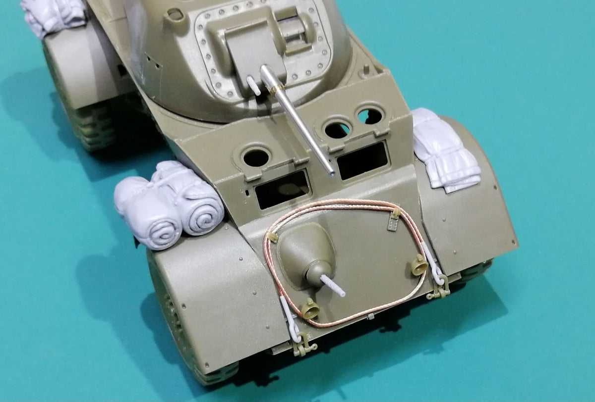 Eureka XXL ER-3570 Kit de mise à niveau et de rangement pour T17E1 Staghound (Bronco) 1/35 – image 13