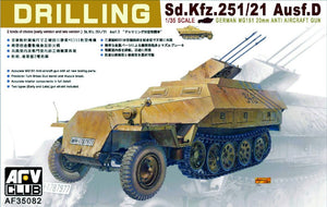 AFV Club 35082 Sd.Kfz. 251/21 ausf.D Forage (1/35)