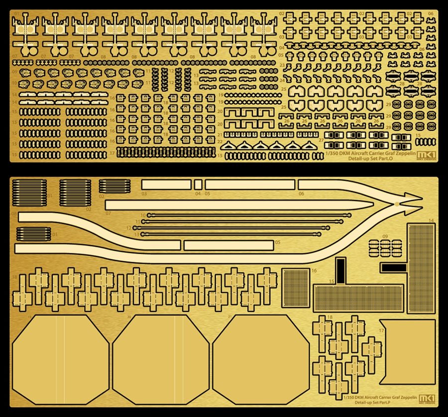 MK1 Design MD-35028 DKM Graf Zeppelin DX 1/350 – immagine 10