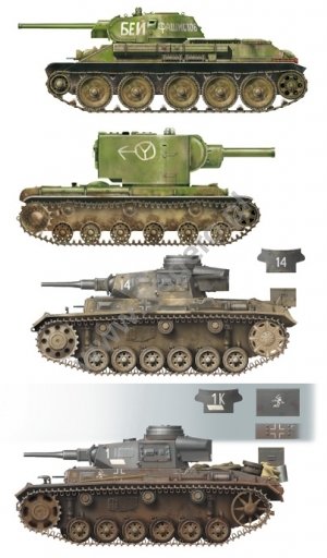 Kagero 15025 Barbarossa 1941 (décalcomanie) EN/PL – image 3